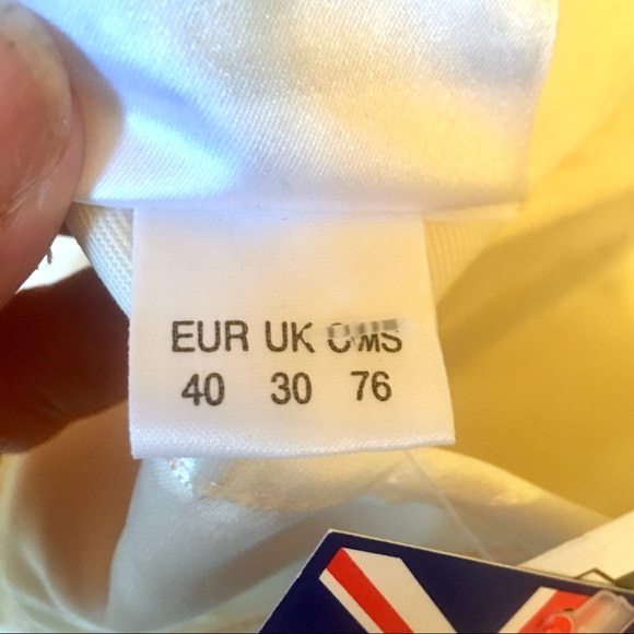 NWT Vollers Ivory Satin Wedding Corset EUR 40 - Picture 7 of 8